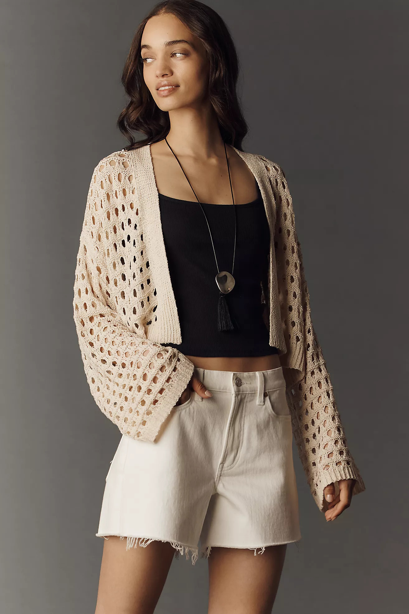 By Anthropologie Crochet Cardigan | Anthropologie (US)