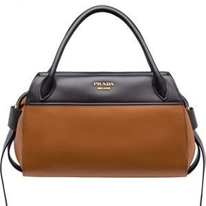 Prada Bowling Ribbon Bicolor Double-Handle Prada Tote Bag NWT | Poshmark