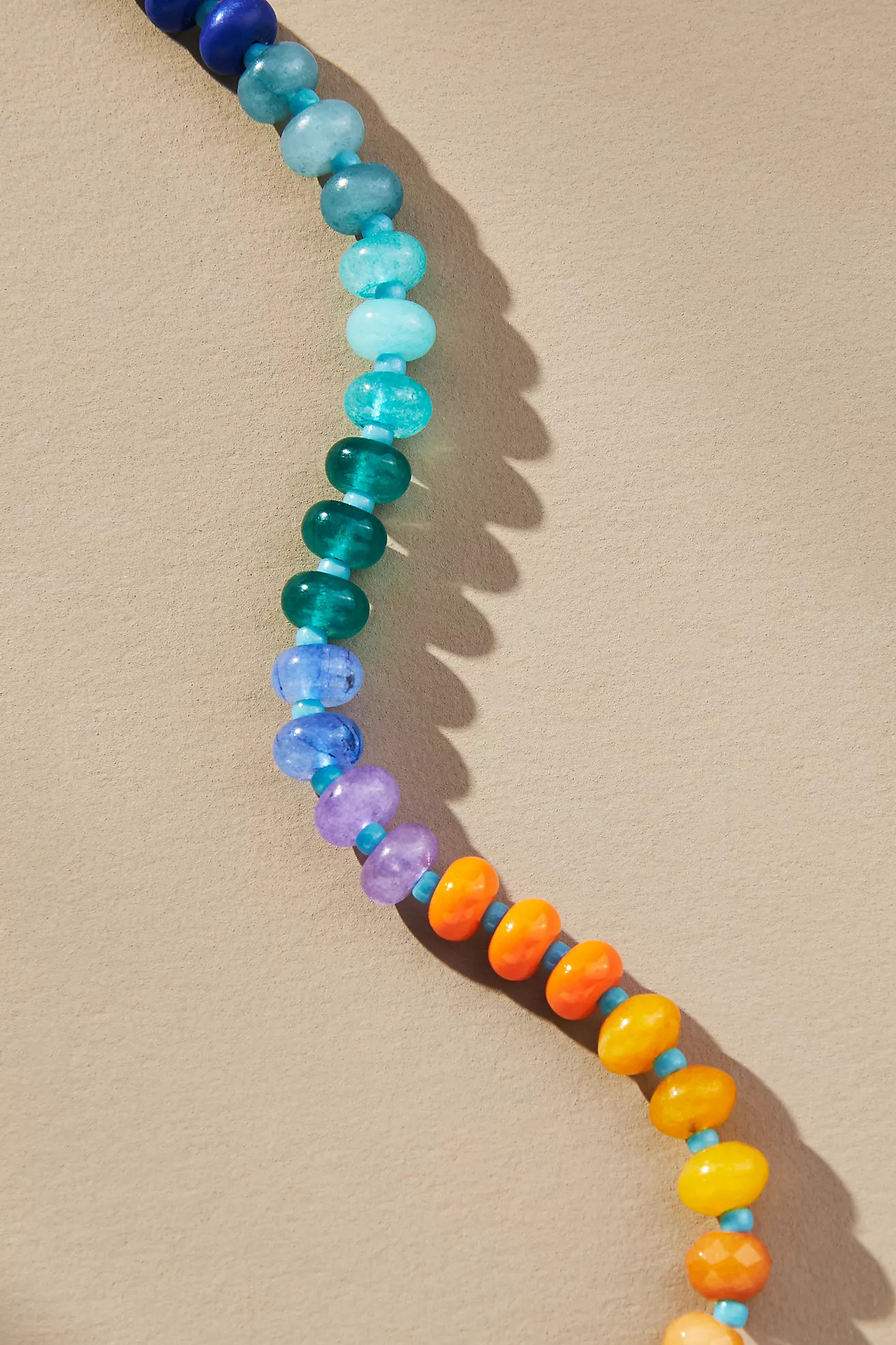 Rainbow Stone Necklace | Anthropologie (US)