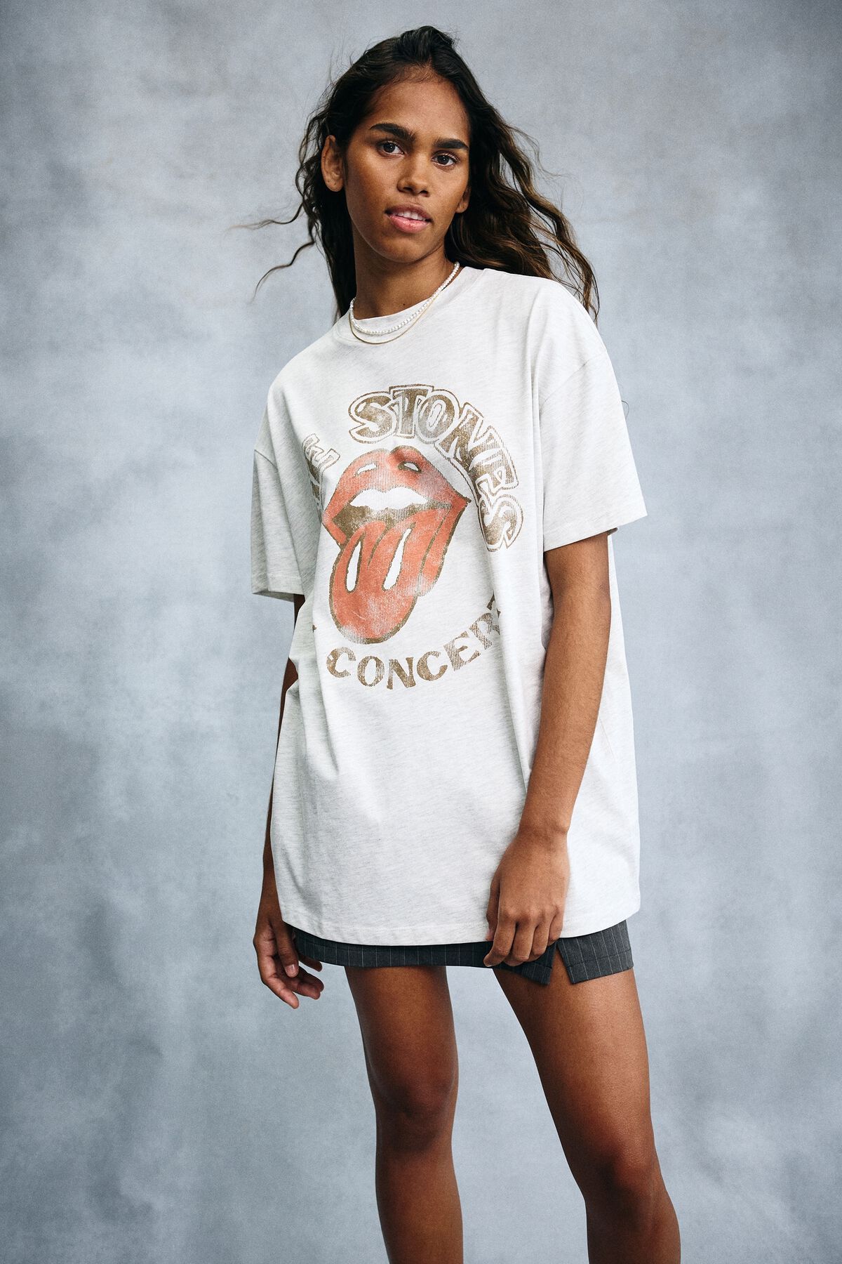 Oversized Rolling Stones Music Tee | Cotton On (US)
