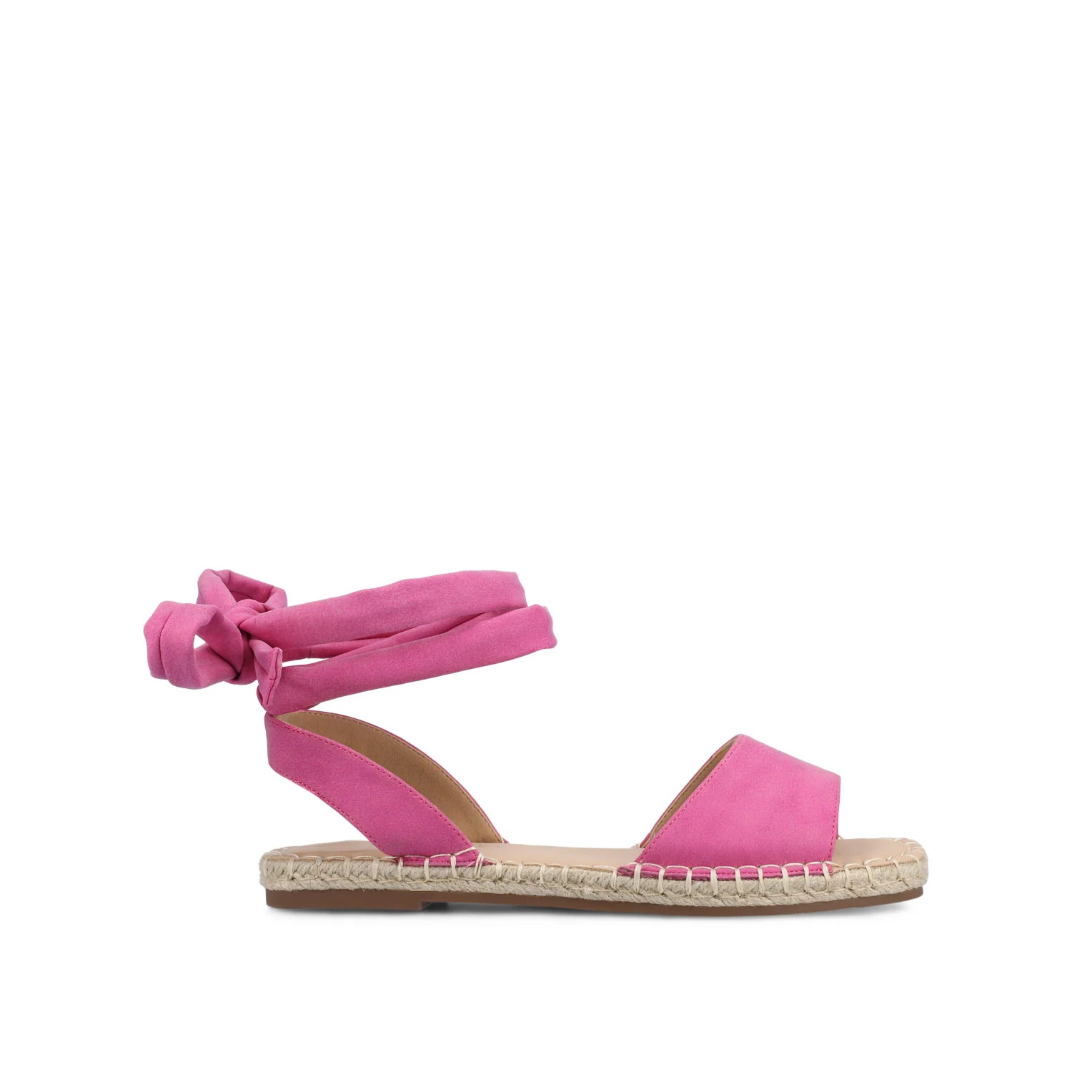EMELIE ESPADRILLE SANDALS IN WIDE - Hot Pink | Journee Collection