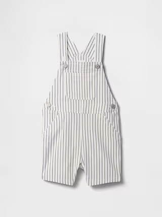 Baby Stripe Shortalls | Gap Factory