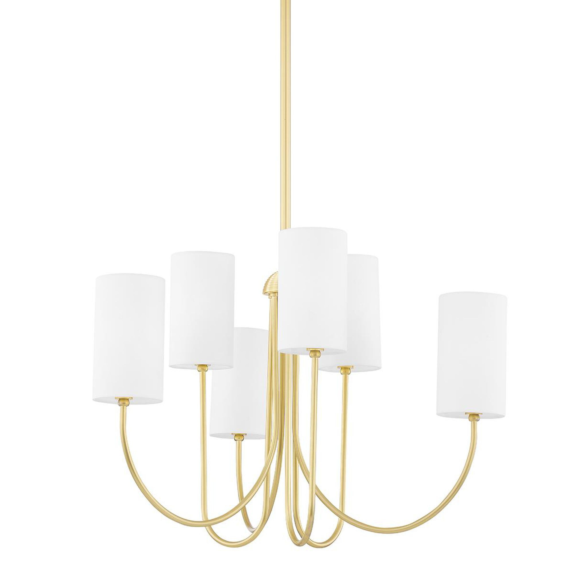 Harlem 27 Inch 6 Light Chandelier by Hudson Valley Lighting | 1800 Lighting