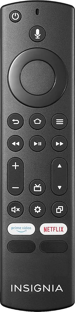 Insignia Remote (NS-RCFNA-21 Rev E) with Microphone for Fire TV - Black (Renewed) | Amazon (US)