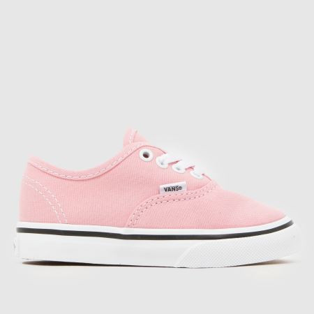 Kids Girls Toddler Pale Pink Vans Authentic Trainers | schuh | Schuh