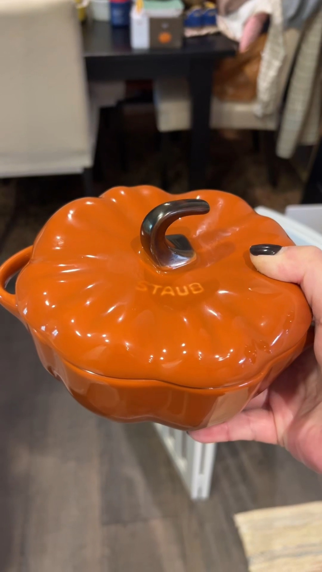 Make this yummy Pumpkin Bread Pudding in this mini pumpkin-shaped cocotte from Staub! #kitchen #baking #fallvibes #fall #kitchenware #bakeware

#LTKSeasonal #LTKFindsUnder50 #LTKHome