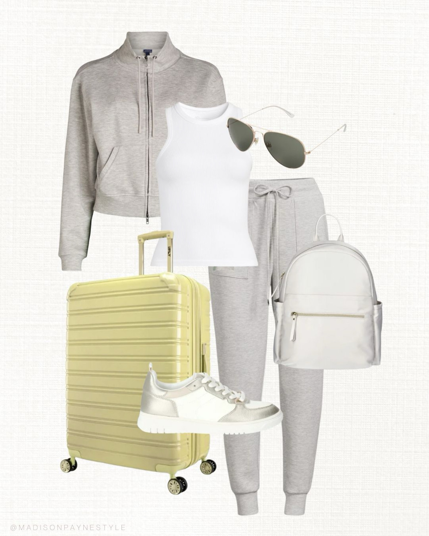 Airport Outfit ✈️ Walmart just dropped this season’s Scuba line‼️Their new loungewear is buttery soft and perfect for travel! Sized up to a medium in everything for a more relaxed fit. More loungewear linked below!

Airport outfit, Walmart airport outfit, Walmart outfit, summer outfit, travel outfit, Walmart fashion, Walmart style, loungewear, Walmart loungewear, summer loungewear, Madison Payne

#LTKStyleTip #LTKSeasonal #LTKTravel