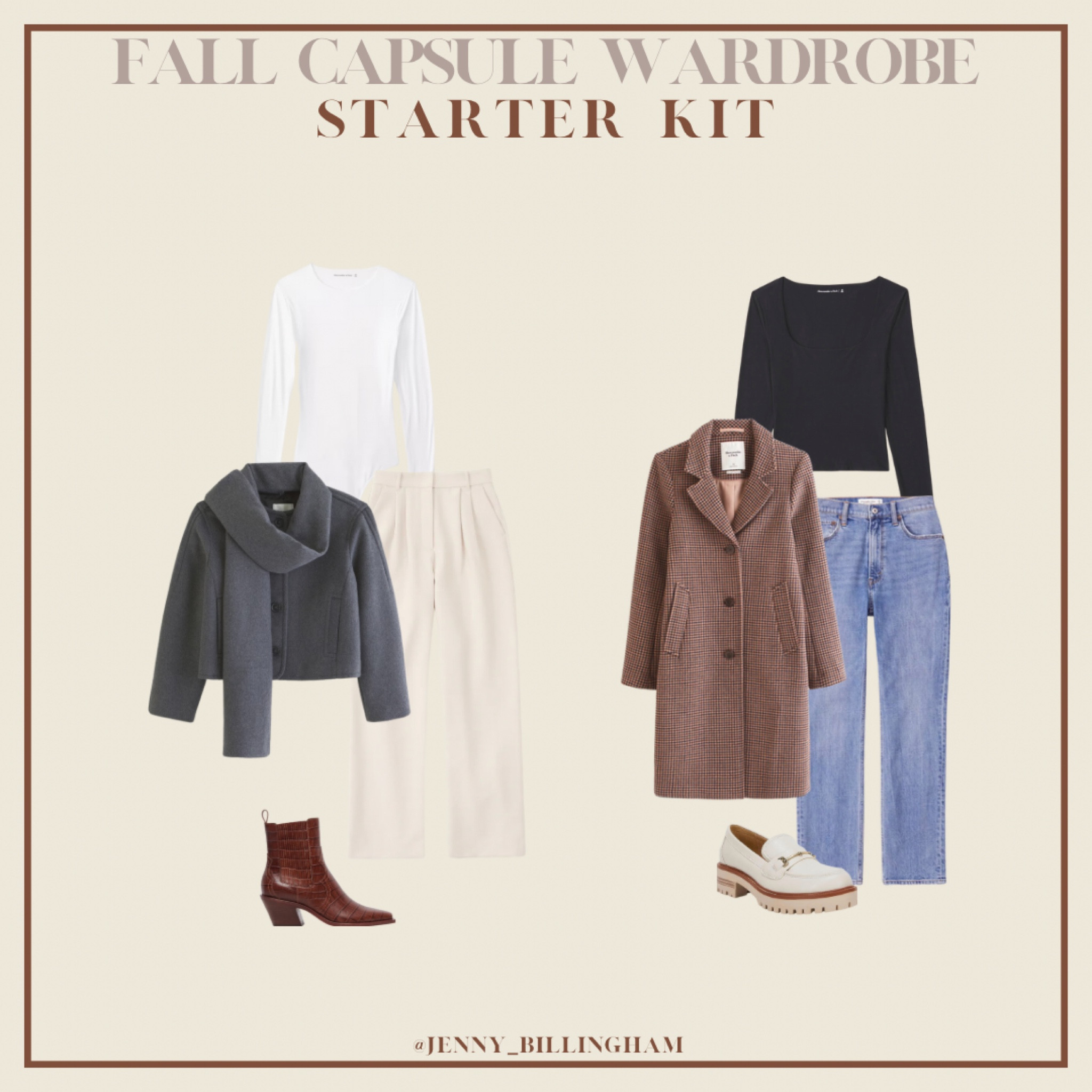 Fall capsule wardrobe outfits on sale with code AFKATHLEEN

#LTKstyletip #LTKfindsunder100 #LTKfindsunder50