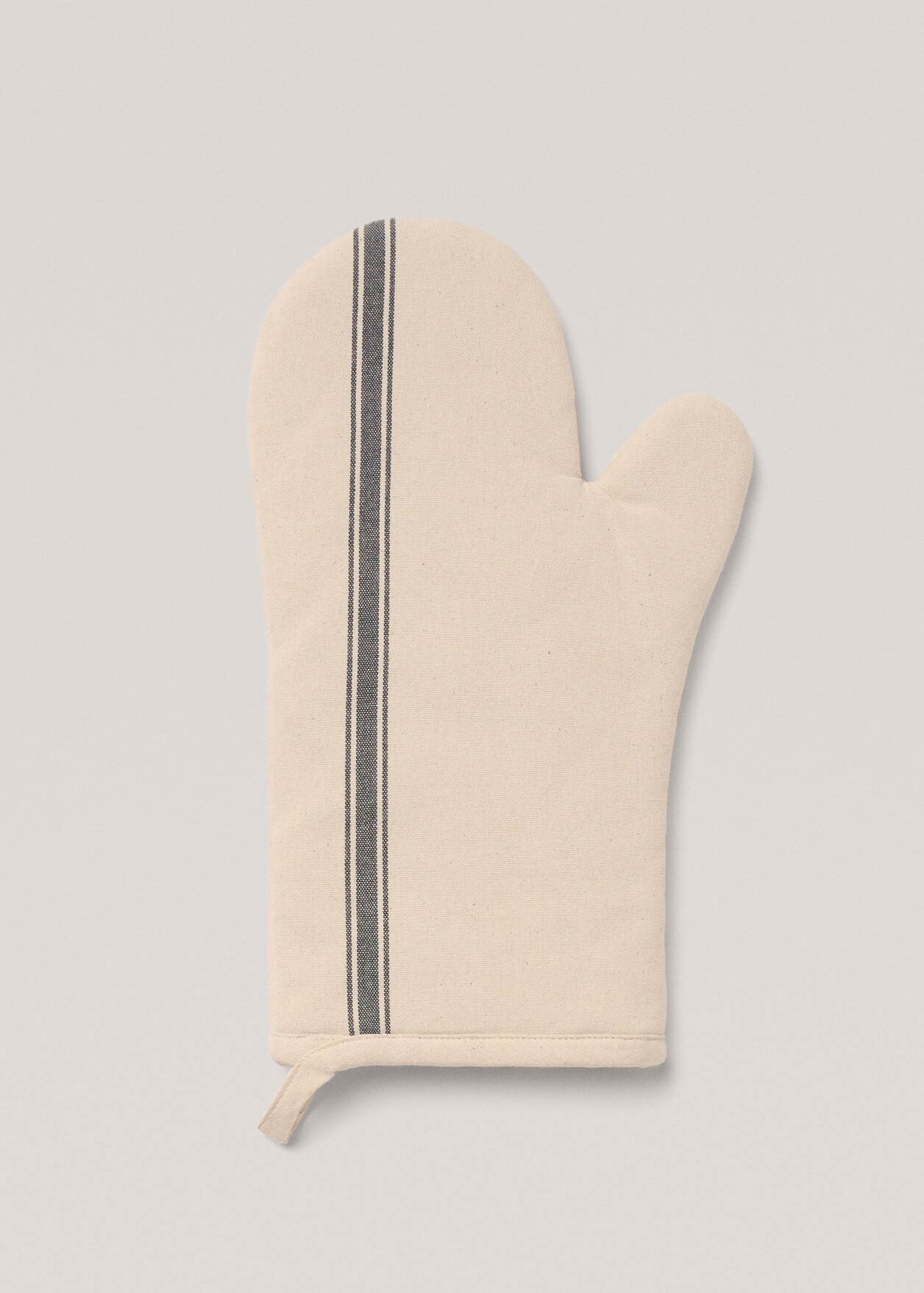 100% cotton mittens with stripe detail - Home | MANGO USA | Mango (US/MX/AU)