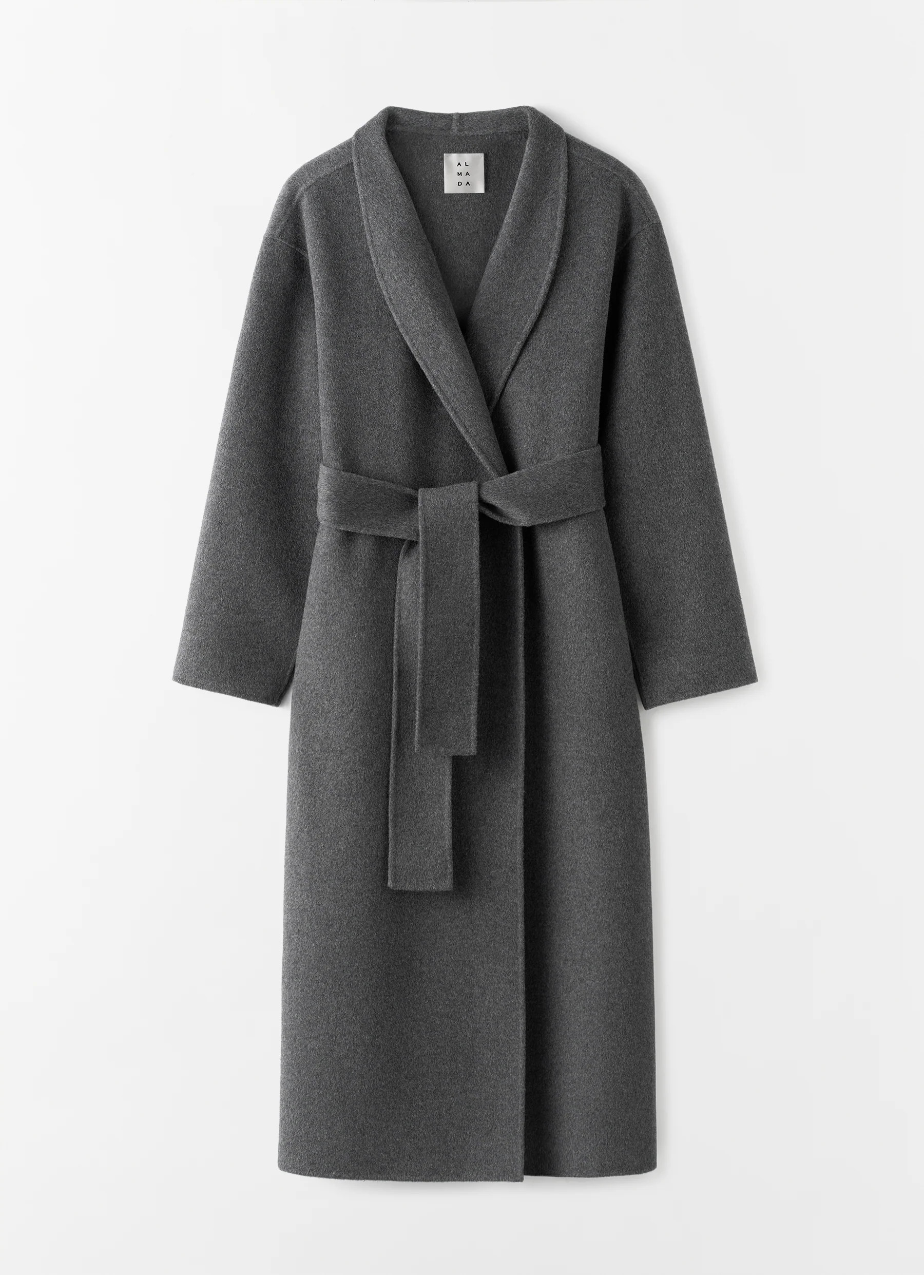 Mara Doublé Coat, dark grey | Almada Label