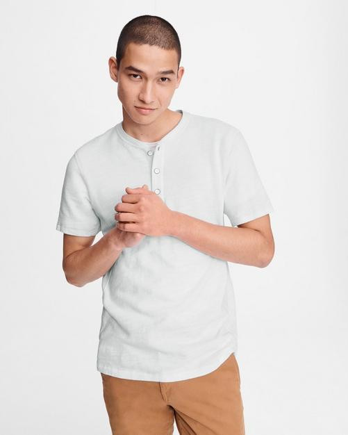 Classic cotton henley | rag + bone