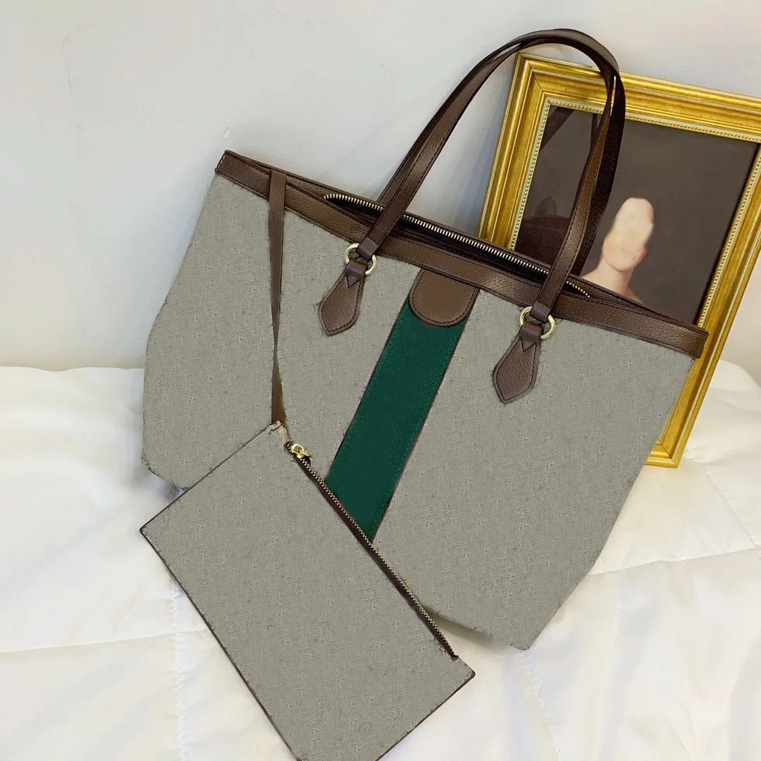 Wholesale Luxury Handbags Shopping Bags Top Canvas Material Shoulder Bag Large Capacity Messenger... | DHGate