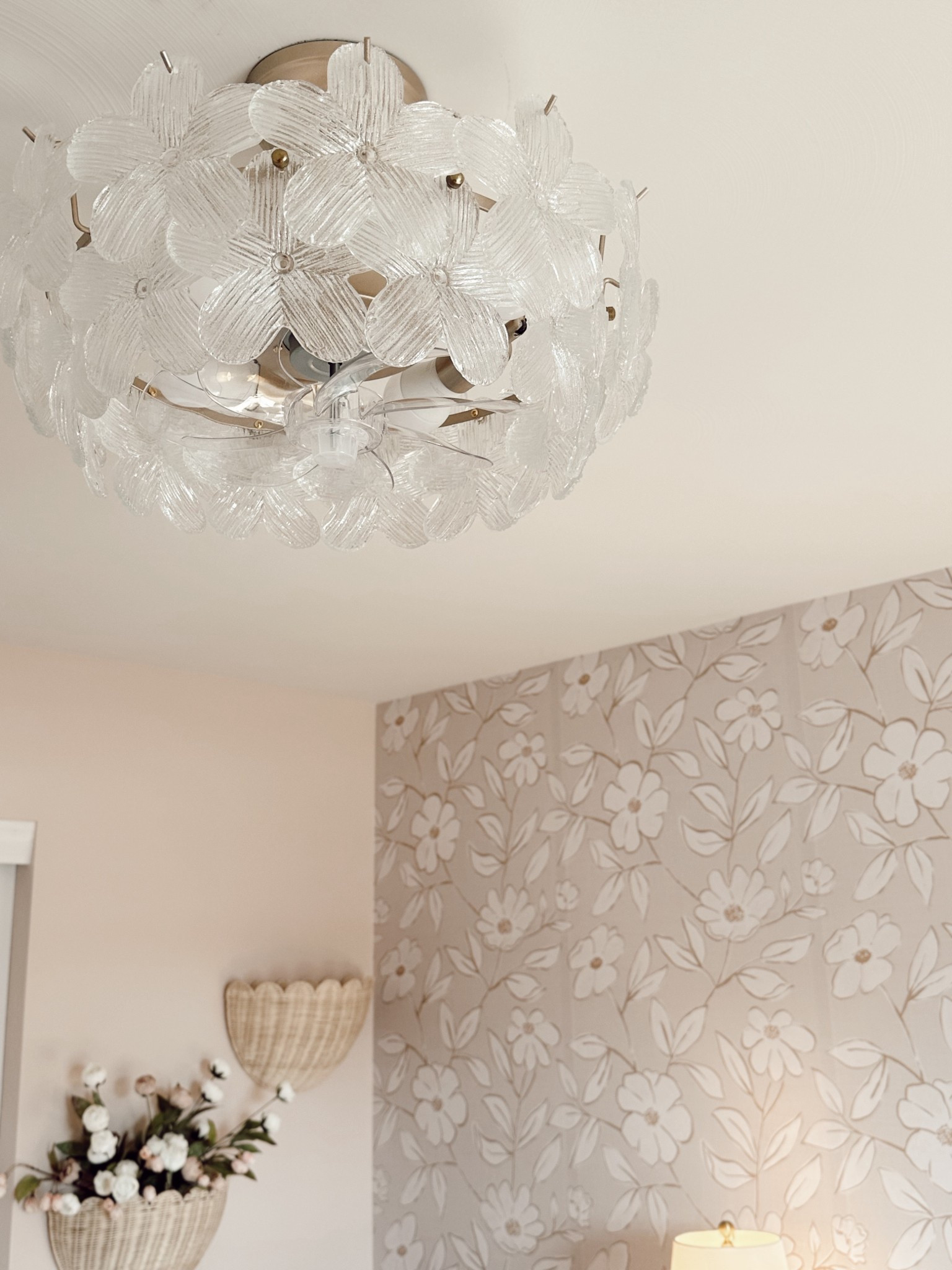 Light + Fan Chandelier for Baby Girls Room ✨🕊️🧸🦢

#LTKHome #LTKKids #LTKBaby