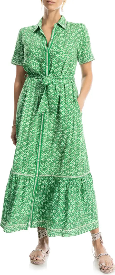 MAX STUDIO Short Sleeve Shirtdress | Nordstromrack | Nordstrom Rack