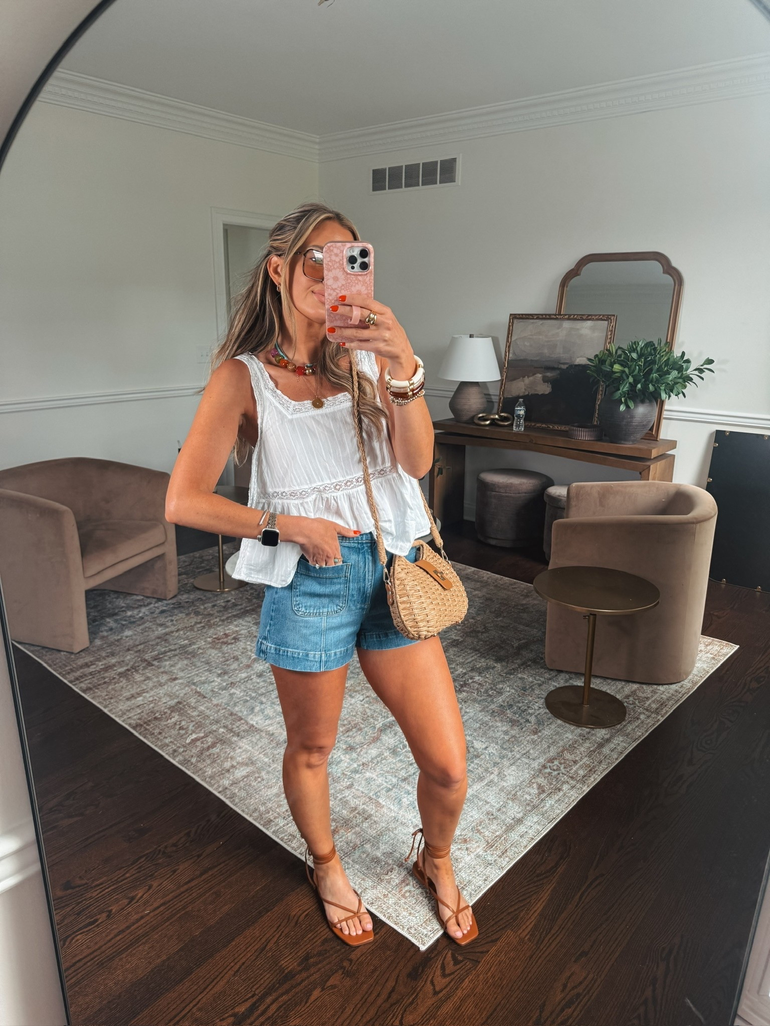 How cute is this breezy top for summer?! I cannot believe it’s from Walmart. It’s a great look for less! Summer outfit idea. Vacation outfits. Resortwear.

#LTKootd #LTKgrwm #LTKmomlife