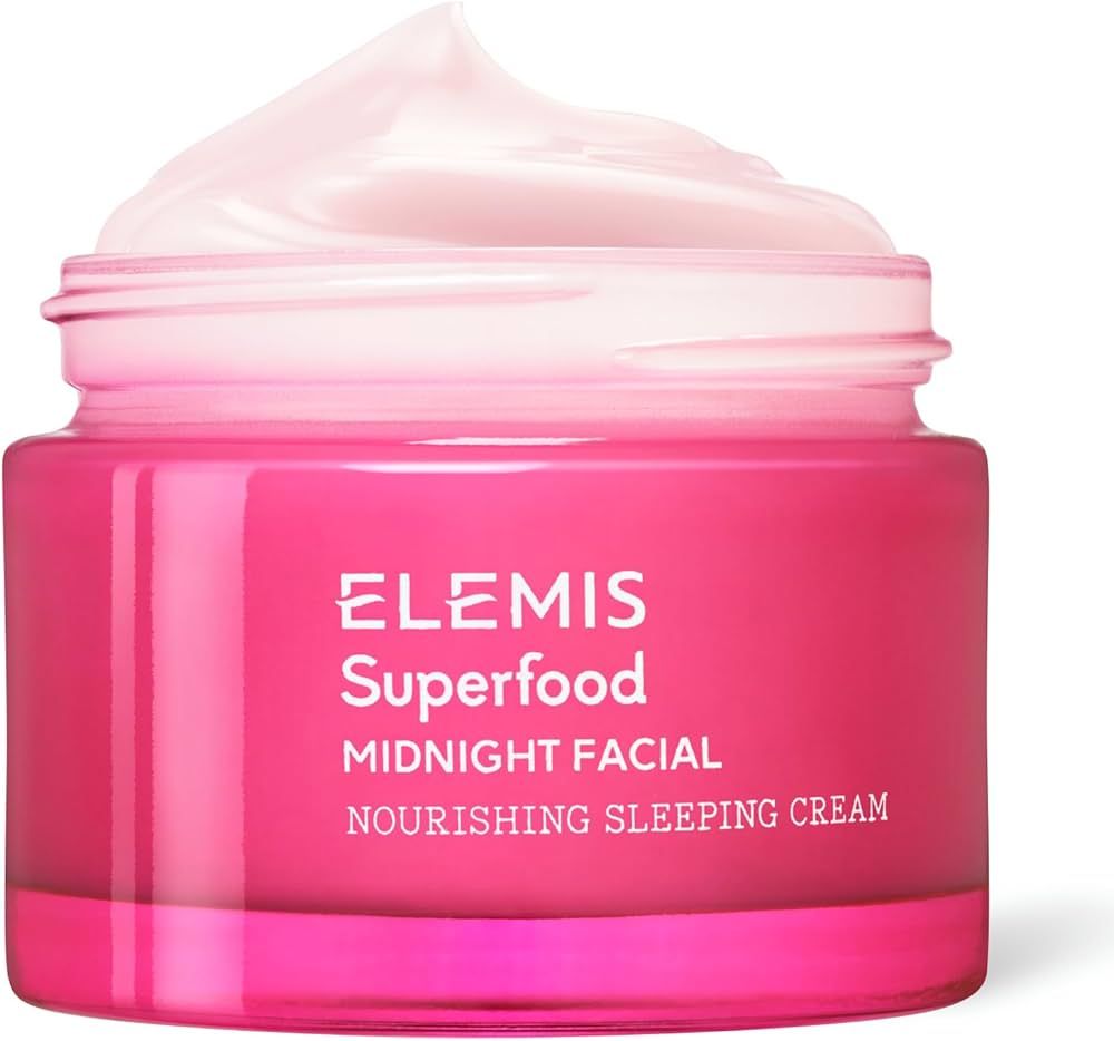 ELEMIS Superfood Midnight Facial, 50ml – Prebiotic Sleeping Night Cream for Face, Nourish, Mois... | Amazon (US)