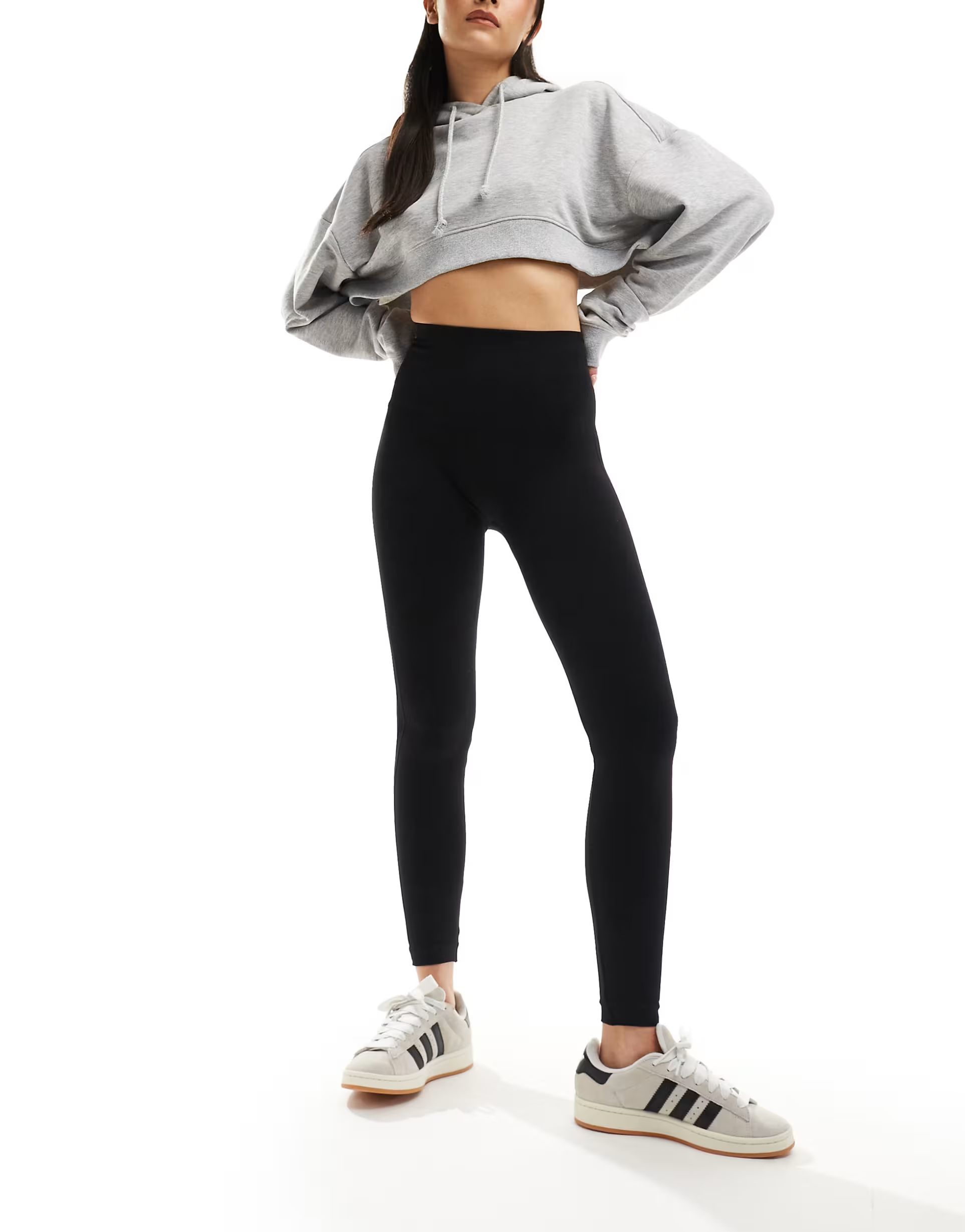 Spanx seamless ankle leggings in black | ASOS | ASOS (Global)