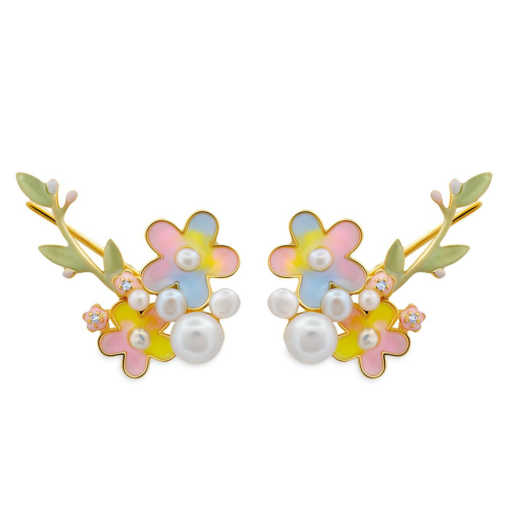 Mickey Mouse Icon Flower Earrings by CRISLU | Disney Store