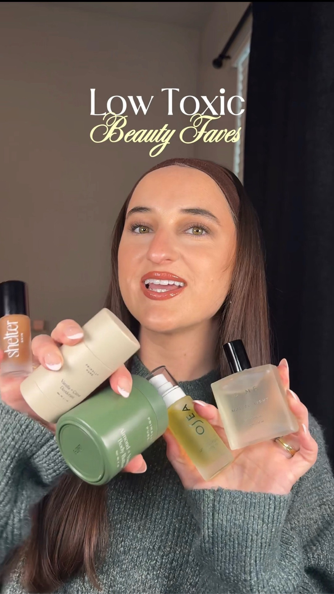 My Favorite Low Toxic Beauty Products For January. Products Mentioned: Shelter Skin Lip Oil, Primally Pure Vanilla + Citrus Deodorant, Primally Pure Almond + Vanilla Body Butter, Osea Body Oil, and the Dime Malibu Night Perfume.

#LTKBeauty