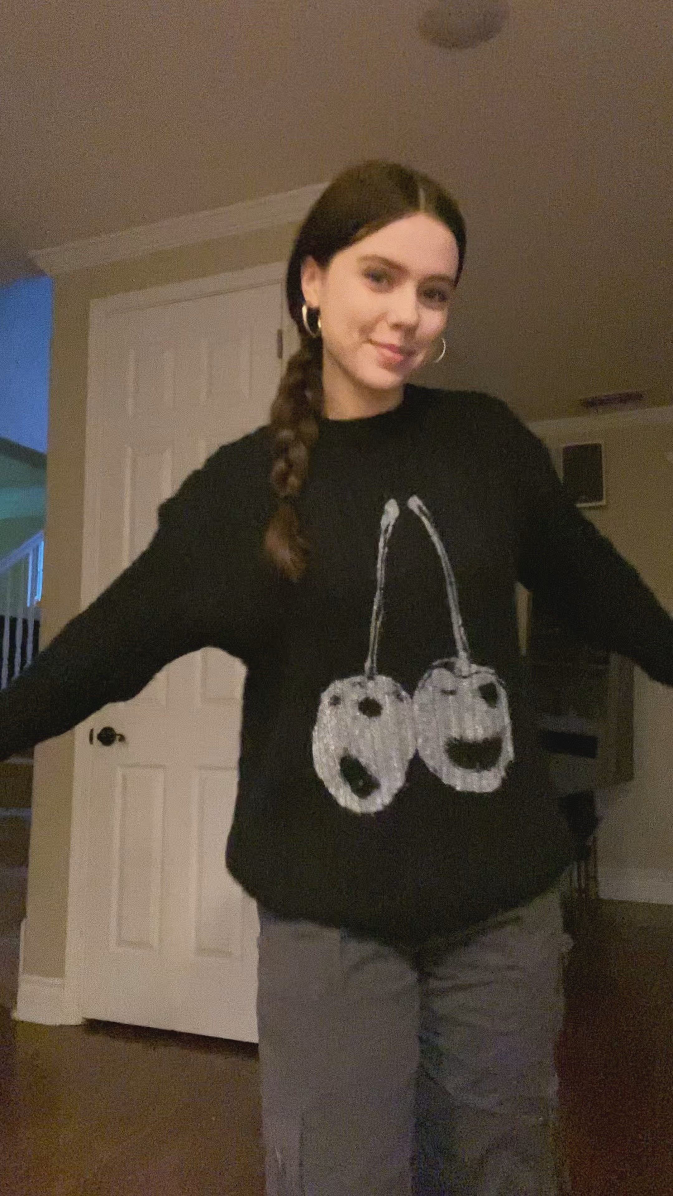 School ootd!

Sweater is Aelfric Eden, code Sequins25 for $$ off!

streetwear outfits / cargo pants outfits / oversized sweater outfits / black sweater outfit / dark outfits / monochrome outfits / College outfits / college fashion / college class outfits / high school outfits / Hollister / trendy outfits 

 #LTKSeasonal #LTKU #LTKFindsUnder50