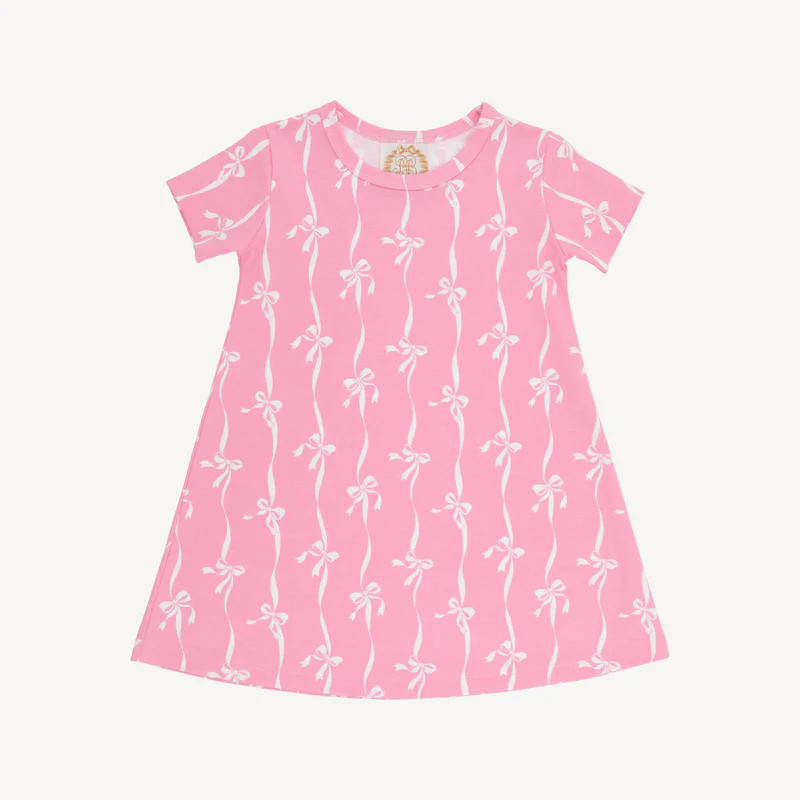 Polly Play Dress - Bell Court Bows (Hamptons Hot Pink) | The Beaufort Bonnet Company