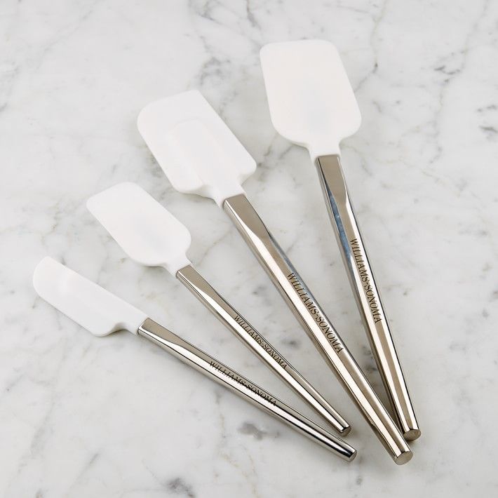 Stainless-Steel Ultimate Silicone Spatula Set | Williams-Sonoma