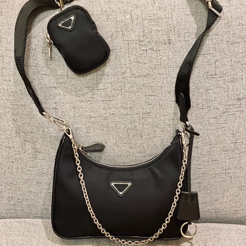 2021 Luxury Crossbody Bag 3 In 1 Ladies Handbag Nylon Shoulder Bag Designer 2005 High Quality Cha... | DHGate