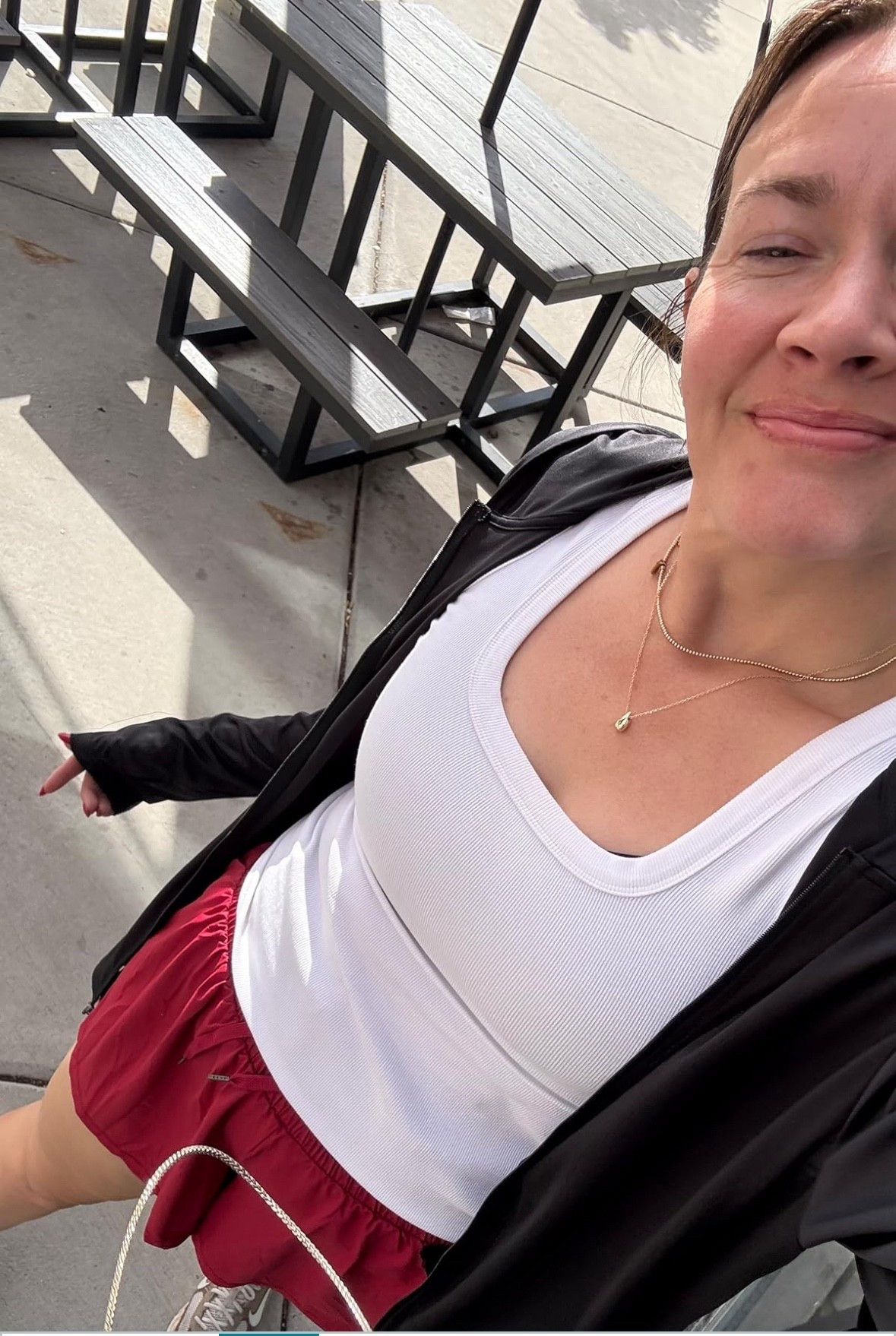 My hiking outfit for the day!
These shorts are so fun!  

#LTKStyleTip #LTKActive #LTKTall