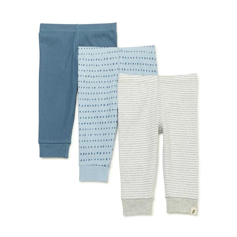 easy-peasy Baby Pull-On Jogger Pants, 3-Pack, Sizes 0/3-24 Months | Walmart (US)