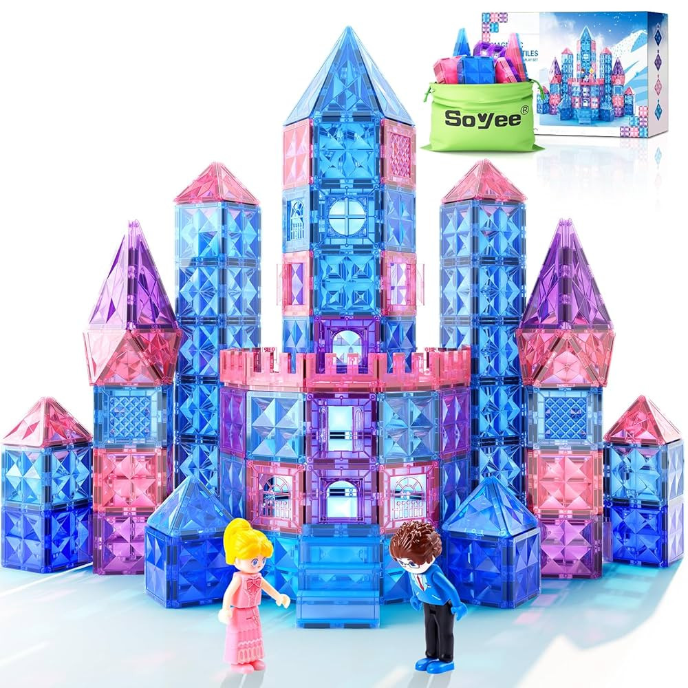 Diamond Magnetic Building Blocks - Princess Toys for 3-8 Year Old Girls & Boys - 3 4 5 6 Year Old... | Amazon (CA)