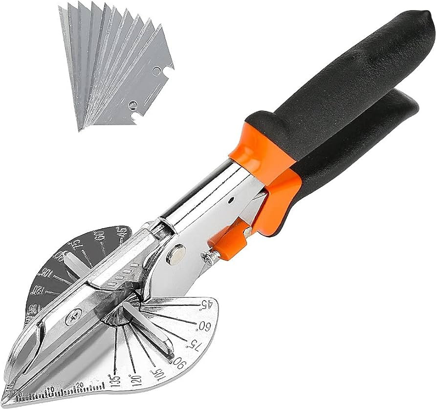 Multi Angle Miter Shear Cutter, Jhua 8'' Multifunctional Trunking Shears Hand Tools 45 Degree To ... | Amazon (US)