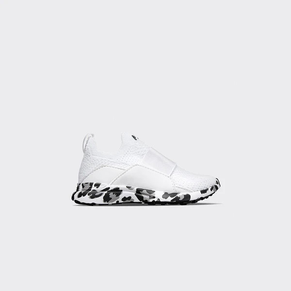 Kid's TechLoom Bliss White / Black / Leopard | APL
