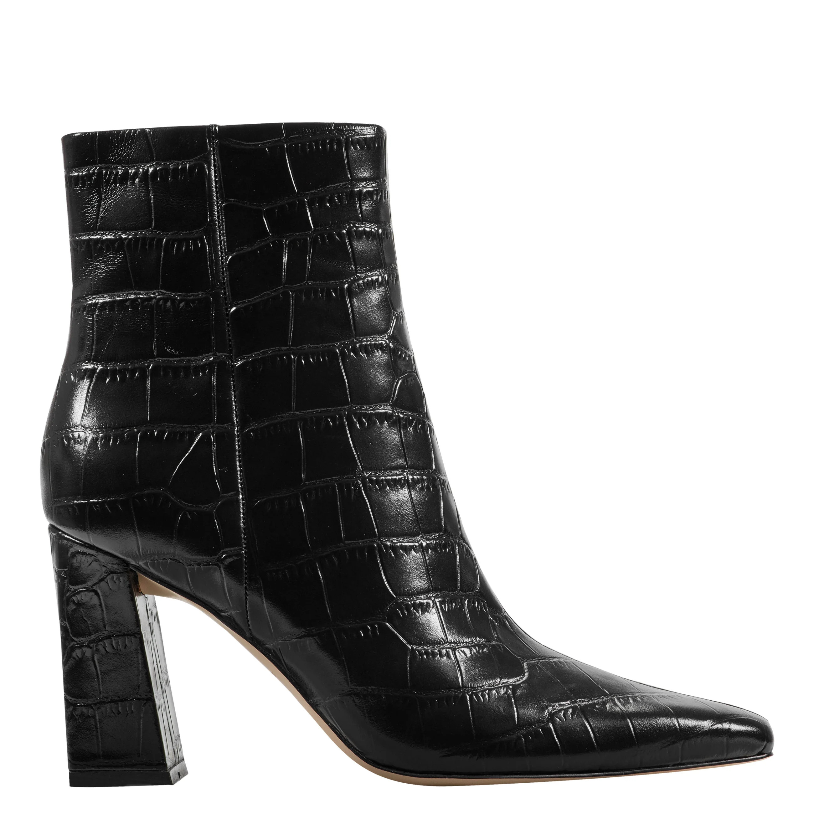 Novella Block Heel Leather Ankle Bootie | Marc Fisher