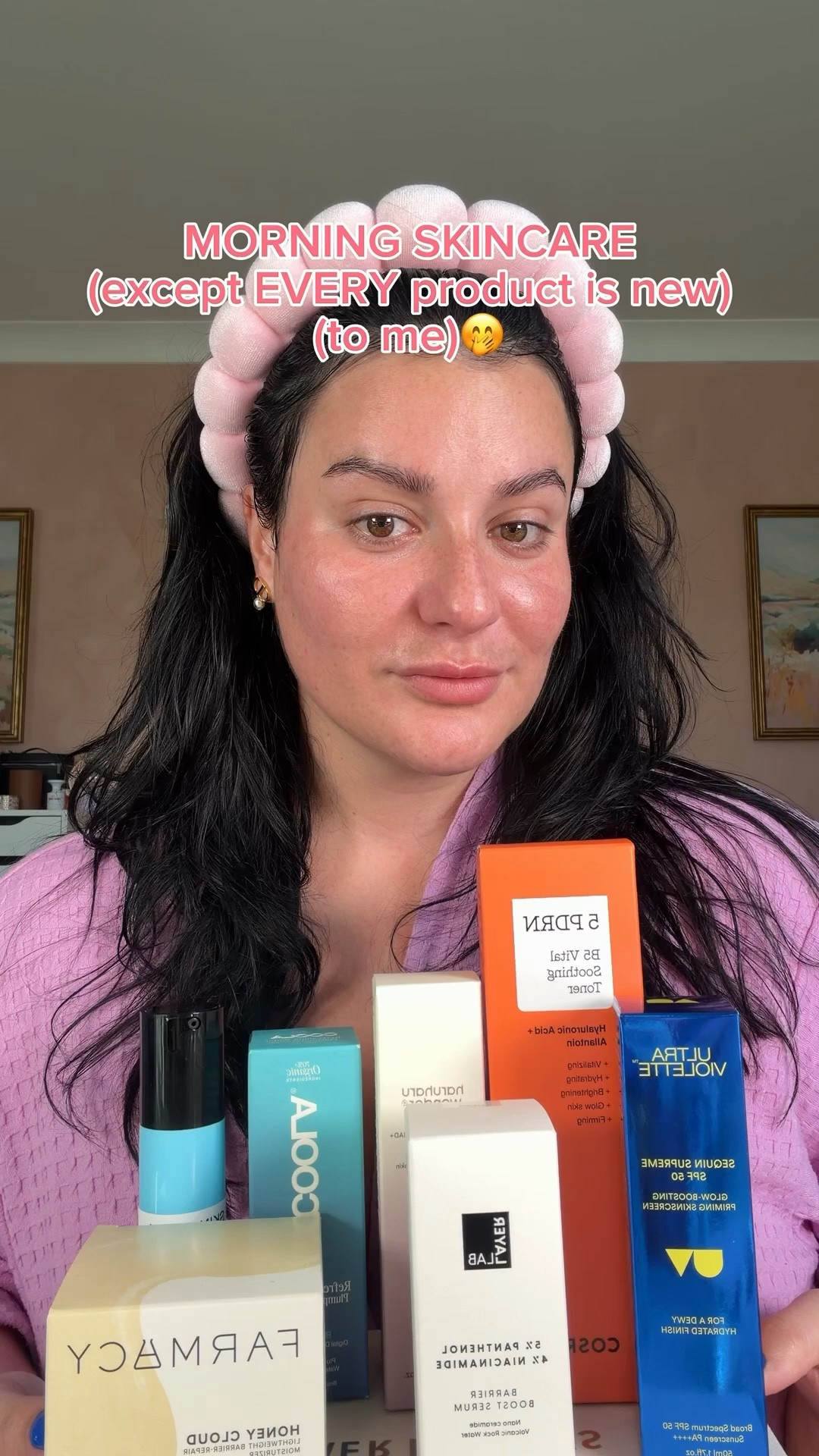 morning skincare except every thing is new to me 🤭♥️

#LTKmorningroutine #LTKBeauty #LTKgrwm