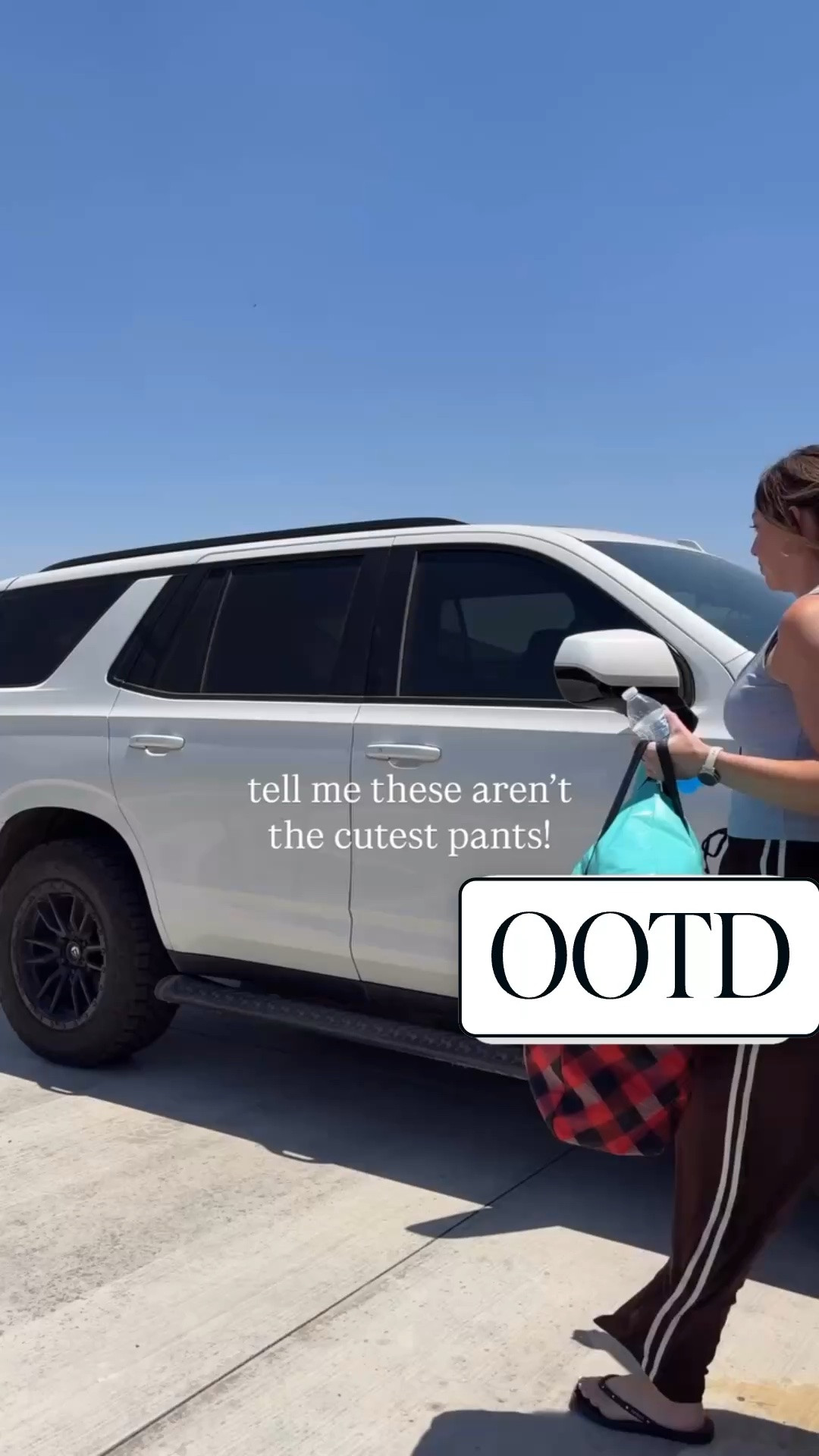 tell me these aren’t the cutest pants! I’m 510 wearing a small tall in pants & medium in tank