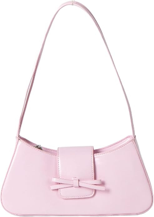 Shoulder Bag Coquette Burgundy Purse Y2k Red Purse Cherry Bow Underarm Bag Clutch Hobo Tote Purse... | Amazon (US)