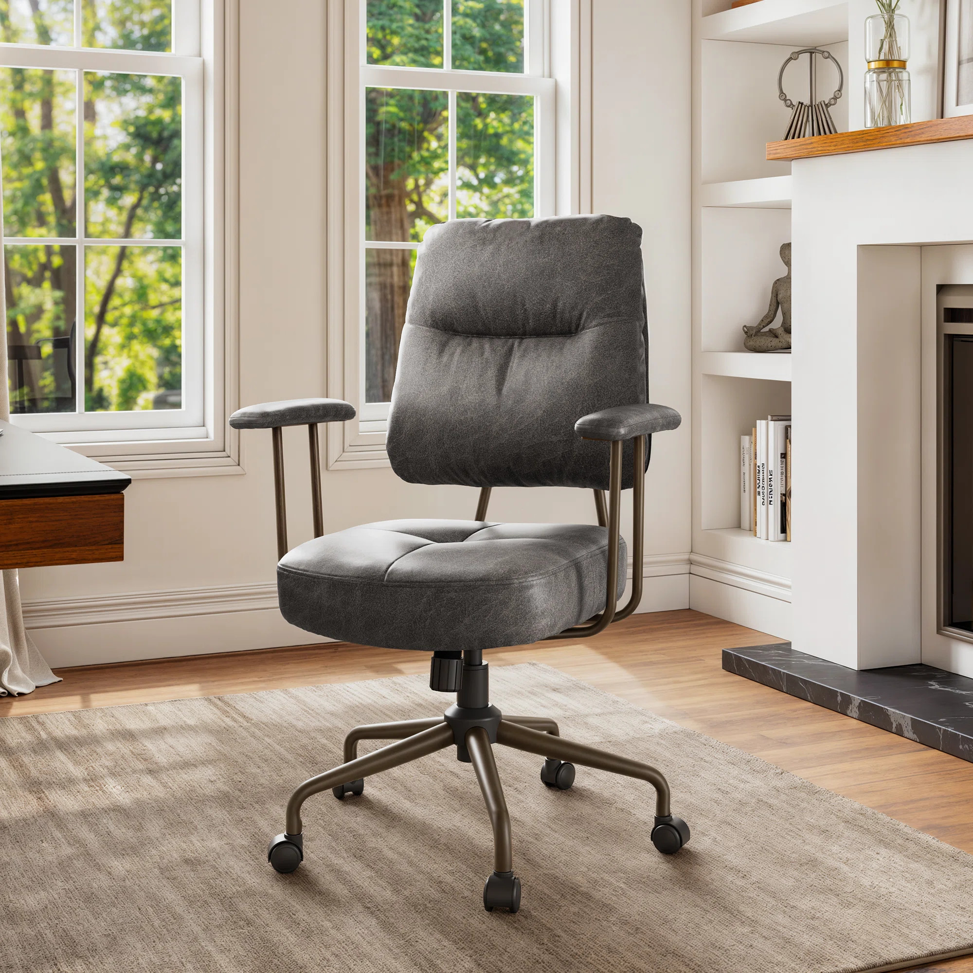 Ultra Soft Cushion Home Office ChairBy17 Stories5.0Rated 5 out of 5 stars.2 Reviews | Wayfair North America