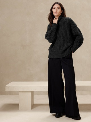Aziza Wool-Blend Sweater | Banana Republic (US)