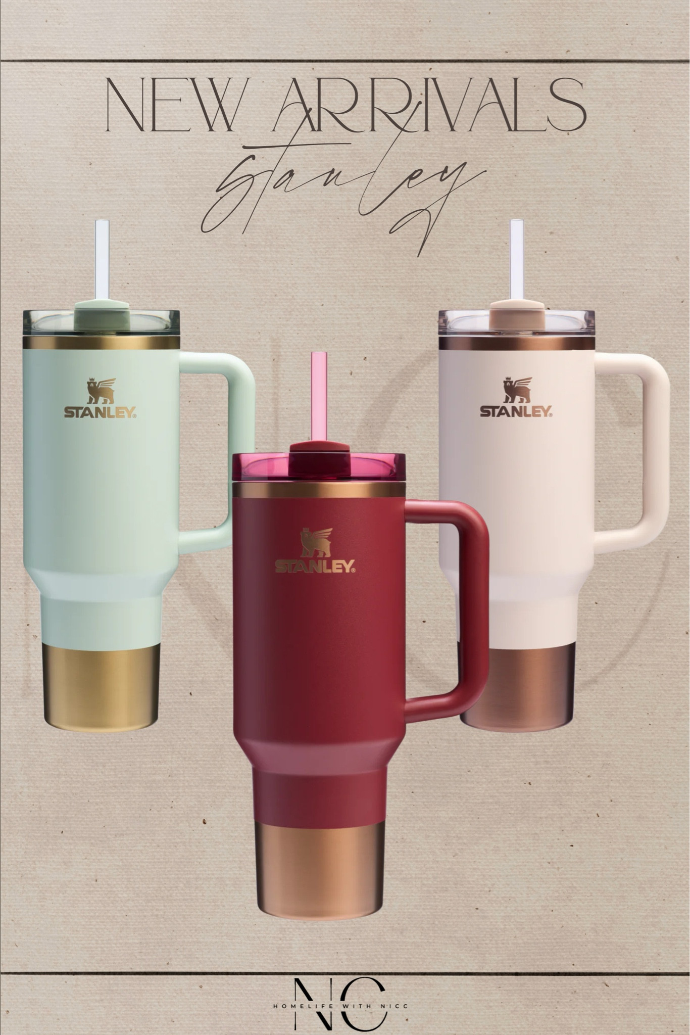 Stanley just released their holiday colors!! Love the gold accents on these! 😍😍 And they’re a great gift idea, too!!
#stanley #stanleytumblers #stanleyholiday #tumblers

#LTKGiftGuide #LTKSeasonal #LTKHoliday