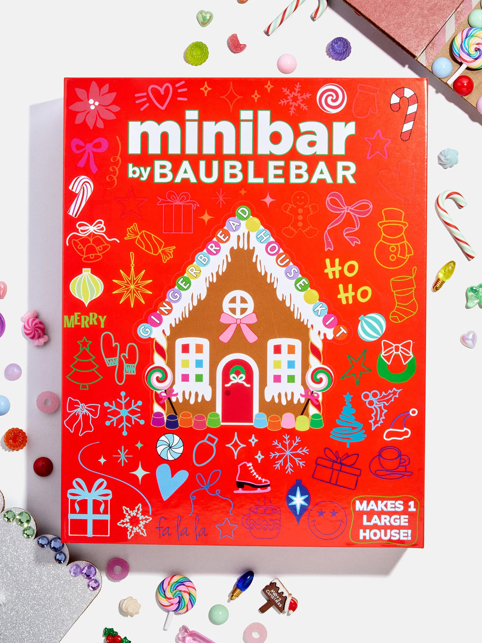 Kids DIY Gingerbread House Craft Kit - Gingerbread House DIY Kit | BaubleBar
