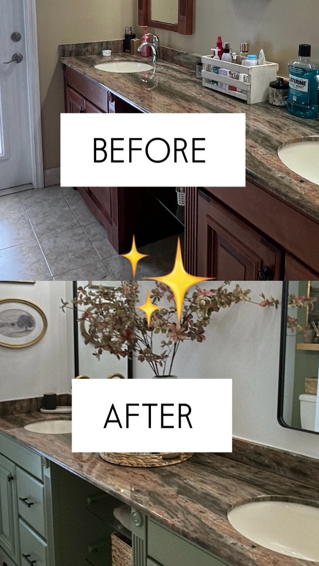 Sharing our guest bathroom video update! 😍🙌🏽 #homedecor #diy #guestbathroomdecor 

#LTKHome #LTKSaleAlert