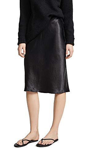 Vince Women's Slip Skirt, Black, Medium | Amazon (US)