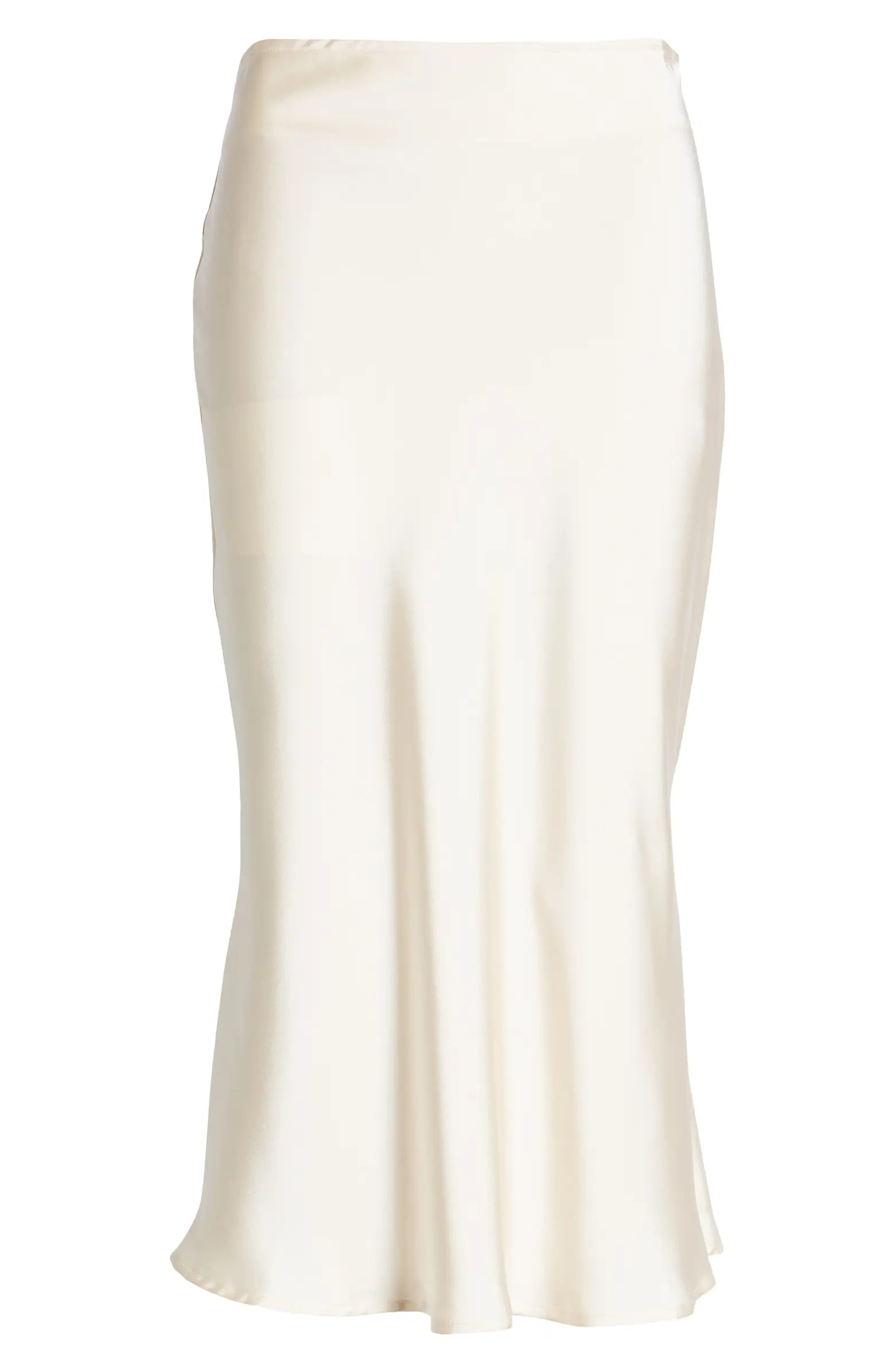 Bias Cut Satin Slip Skirt | Nordstrom