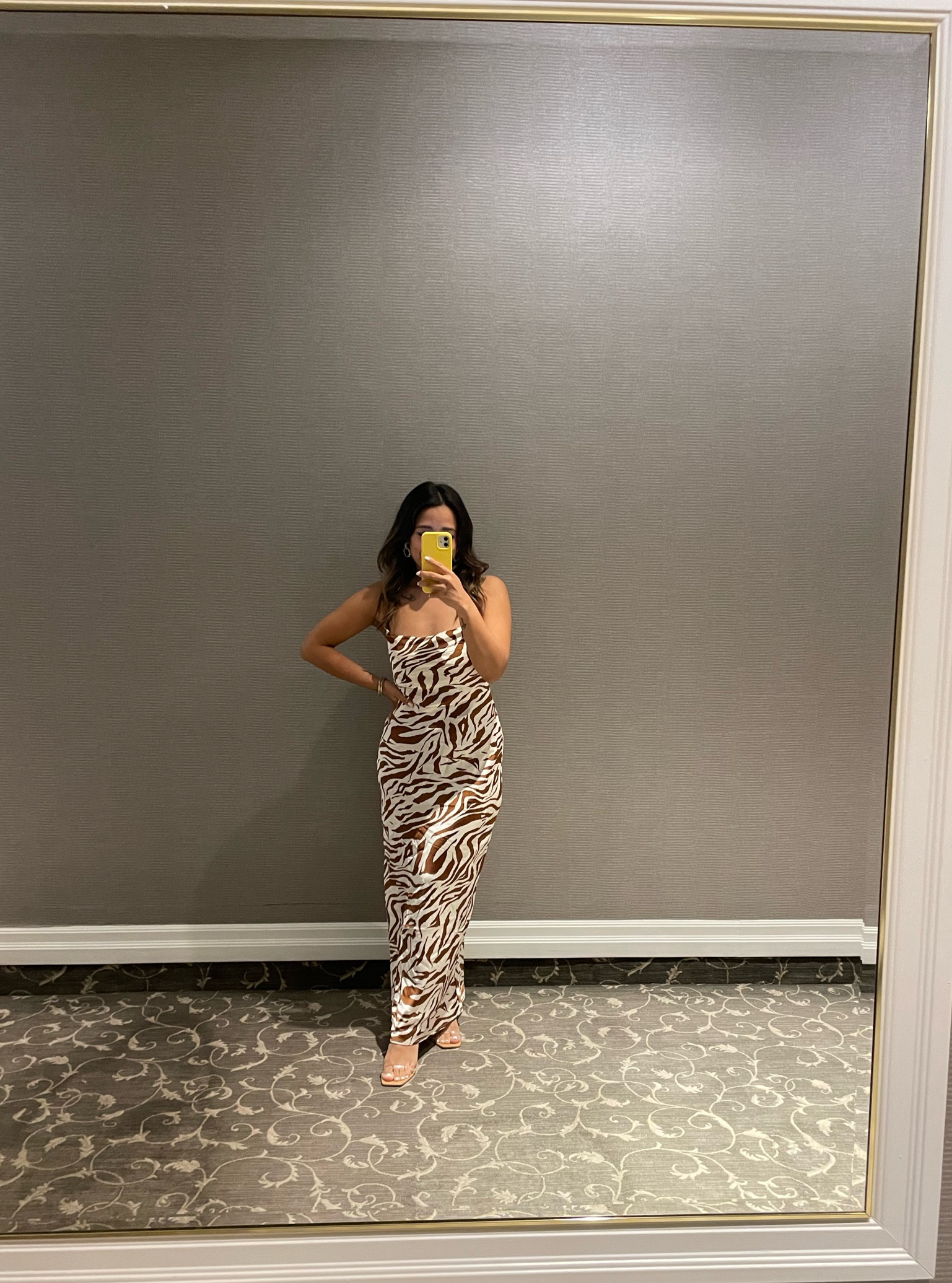Shein brown zebra print dress - Size small 

#LTKcanada #LTKstyletip #LTKsummer