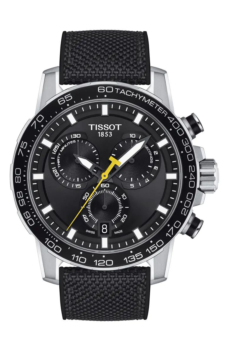 Tissot T-Sport Supersport Giro Chronograph Interchangeable Strap Watch, 45.5mm | Nordstrom | Nordstrom