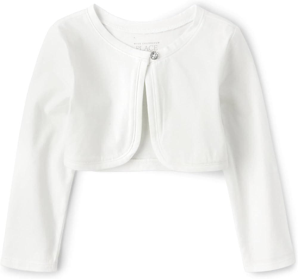 The Children's Place Baby Girls' and Toddler Long Sleeve Shrug Cardigan | Amazon (US)
