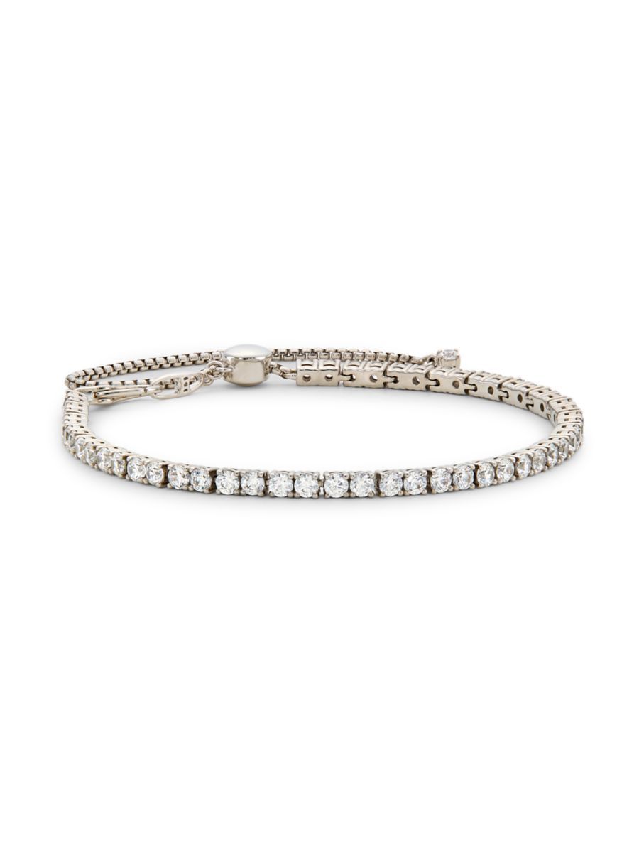 Loveall Sterling Silver & Cubic Zirconia Bracelet | Saks Fifth Avenue