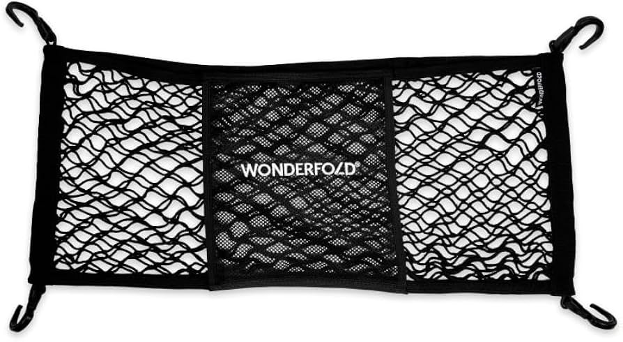 WONDERFOLD Heavy Duty Stroller Wagon Cargo Net for Extra Storage Space with Super Stretchable Net... | Amazon (US)