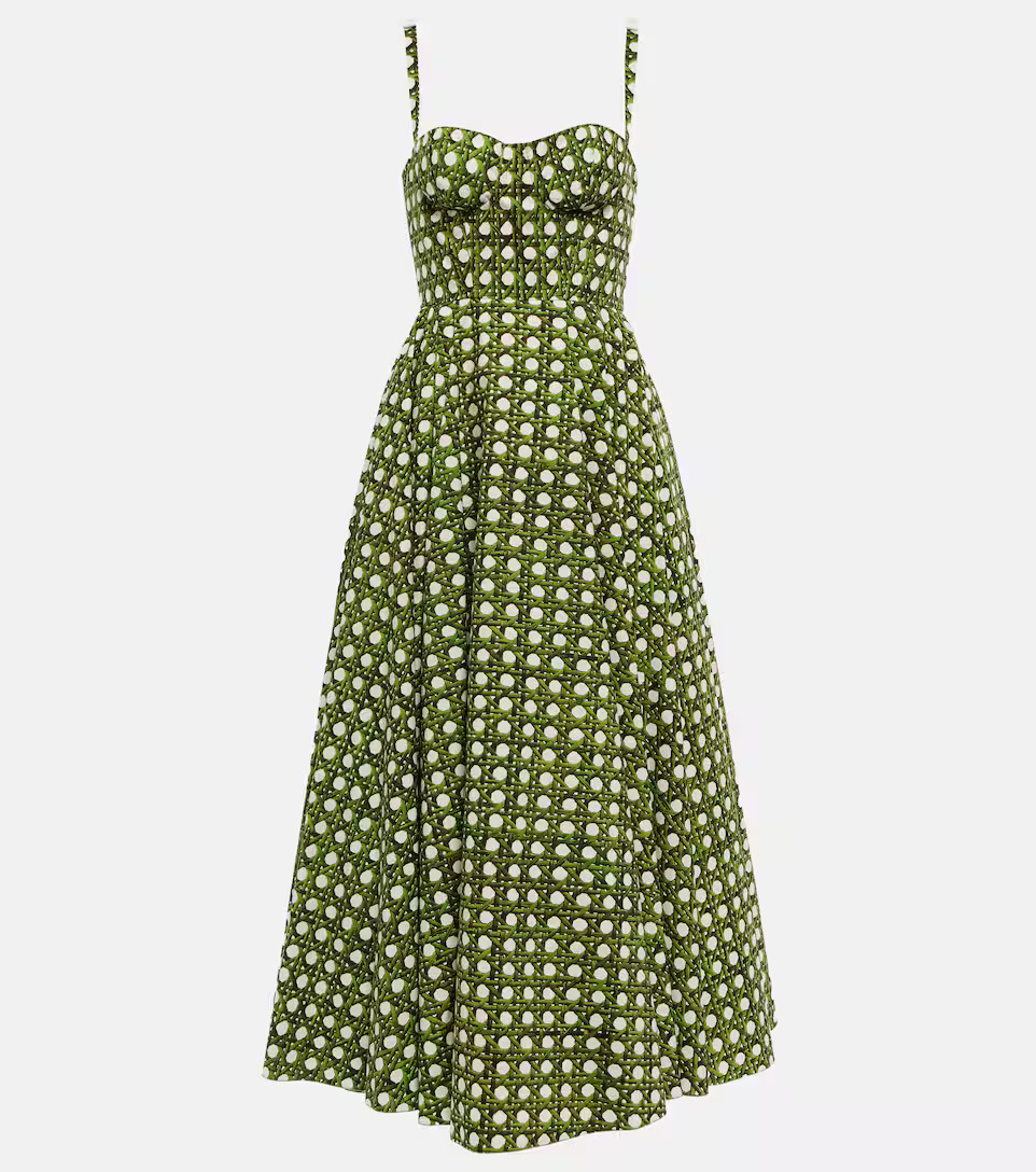 Printed cotton midi dress | Mytheresa (US/CA)