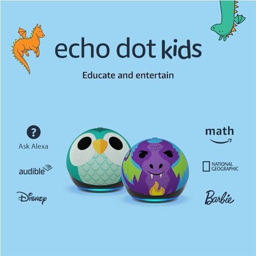 Echo Dot Kids (Latest release) | Designed for independent learning, creative entertainment, and k... | Amazon (US)